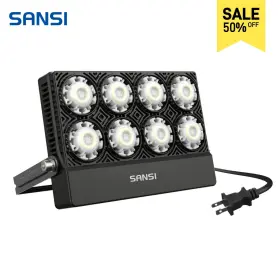 C2020-bw Sansi 100-277vac 50/60hz Floodlight 5000lm Outdoor Bright Led Lamp 50w 350w Equivalent 5700k Ip66
