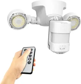 C2440-mw-25w Sansi 25w 3000lm Motion Sensor Outdoor Security Lights With Remote 5000k Day