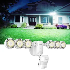 C2440-mw-55w Sansi 55w Motion Sensor Outdoor Lights 7000lm Super Bright Led Security Used