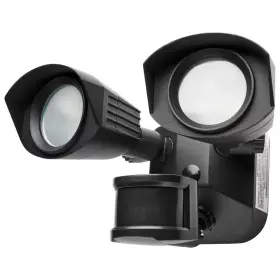 1900 Satco 445031379368 100 -watt Equivalent -lumen 90 -degree Black Motion Sensing Integrated Led