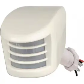 Satco 445054299285 8.5 Inch White Outdoor Motion Sensor