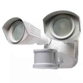 1900 Satco 744759930187 100-watt Equivalent Lumen 90-degree White Motion Sensing Integrated Led Flo