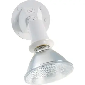Sf76-520 Satco Outdoor Mounted 1-arm Flood Light - White No Bulbs Included