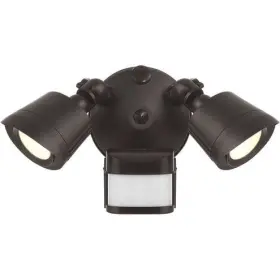 4-flood-ms-a2-3cct-bz Savoy House Multi Color-temp 2-light Led Motion Sensored Double Flood Light In Bronze