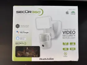 Hz-9309-wh Secure360 New Secur360 Video Wi-fi Connected White Wired Edge Lit Motion Activated