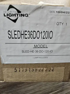 Sled-he-36-do-120-10 Security Lighting Led