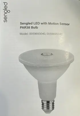0059695040 Sengled Motion Sensor Led Light Bulb X 2 With
