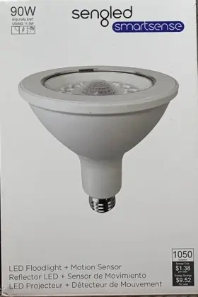 Sengled 840696190254 Smartsense Motion Sensor Led Floodlight 90w Warm White