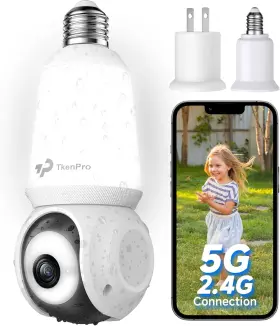 Blc53p Shenzhen Ctv Int Cloud Technology Co. Ltd 2k Light Bulb Security Camera Outdoor 5g&2.4g Wifi Wireless Cameras For Home Se