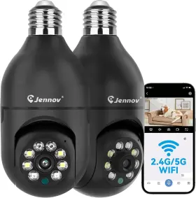 Shenzhen Dianchen Industrial Co. Ltd 313032531580 2k Light Bulb Security Camera Wireless Outdoor Indoor Socket Cameras For
