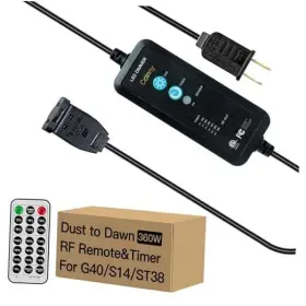 Usld1200360 Shenzhen Xinier Technology Co. Ltd 360w Outdoor Dimmer For String Lights Dusk To Dawn Wireless Rf 360 Watts