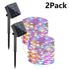 102m Shopsmart Hub 445035912929 102m/52m/32m/22m/12m/7m Solar Led Fairy String Light Outdoor Festoon Lamp Garden