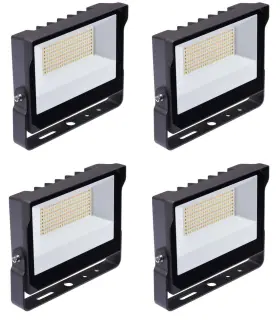 Sf60-sct-y-g2-10-pcb-bz Signify Case Of 4 Philips Stonco Slimflood Dual Select Led Floodlight 3000k 4000k