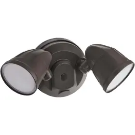 Pw032b Sim Supply Inc. Bronze Twin Head Led Floodlight Fixture Inc