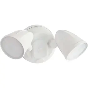 Pw032w Sim Supply Inc. White Twin Head Led Floodlight Fixture Inc