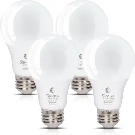 Sl-6a19-d Simba Lighting Led Outdoor Light Bulbs With Photocell Sensor Dusk To Dawn Smart
