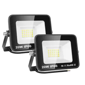 Bsus-fl-xpg20-zb-2pack Skyworld 2 Pack 20w Led Flood Light Outdoor 2000lm Security Lights Outside L