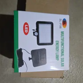 Sl-f56 Sl Multifunctional Solar Led Flood Light Outdoor Energy Saving Black Lamp