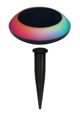 Smartpoint 810065980946 New Smart Solar Outdoor White/any Color Pathway Light With Removable Stake