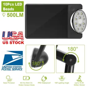 Gpct1773 Solarek Led Solar Powered Spotlight Lawn Garden Light Lamp Waterproof Outdoor Yard