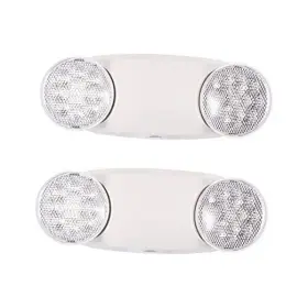 Solite Lighting Co. Limited 600310143963 Led Emergency Light Exit Fixtures With 2 Bug Eye Heads 2-pack