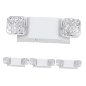 Solite Lighting Co. Limited 741365851202 Led Commercial Emergency Light With Dual Head And Backup Battery Us 4-pack