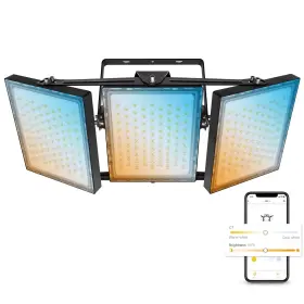 3000k-6 Solla A35-u12 Smart 450w Led Flood Lights 40500lm Super Bright Tunable White