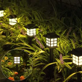 Solpex 791391904922 Solar Outdoor Lights 12 Pack Path 12pack Warm White