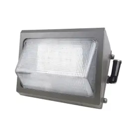 107105 Spitzer 300-watt Equivalent Integrated Led Bronze Outdoor Wall Pack Dusk To Dawn