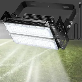 Csj-23 Spolehli Led Flood Lights 100w 16000lm Ip66 Waterproof Outdoor Lighting For Arena