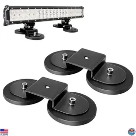 B081143vdl Stanley 2 Pack Strong Magnetic Mount Bracket For Led Light Bar Work Holder