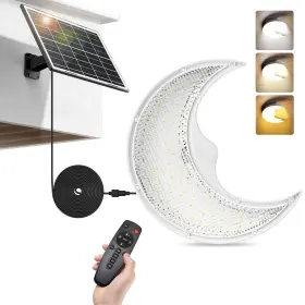 Sml-1p Sunbonar Solar Moon Lights Indoor/outdoor Shed Light With On/off Switch And Remot