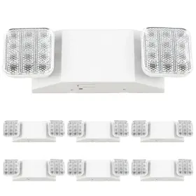 B088kvj6j4 Sunco Lighting 6-pack Led Emergency Lights Battery Backup Wall Mount 120-277v Ul 90 M