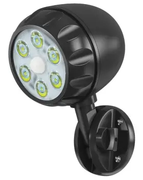 S-4018-6-1 Sunenvoy Motion Sensor Battery Powered Outdoor Light Spotlight