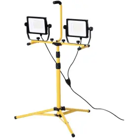 Hd03177-1 Sunlite 14 000 Lumens Hardwired Corded Integrated Led Dual Head Standing Work Light