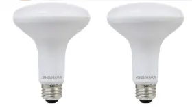Br30 Sylvania 046135739569 Led Flood Light Bulb 65w Dimmable 5000k Daylight 2 Pack