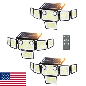 B0drfwj1sd Szpower 6000lm Solar Flood Lights Outdoor Waterproof 6 Heads With 2 Motion Senso