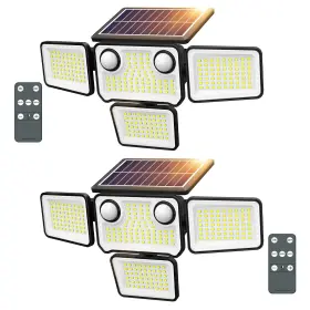 Szc05as4-ty Szpower Solar Lights Outdoor Waterproof 254 Led 3000lm Flood Wi