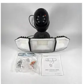 Szn853-6c Szpower Outdoor Led Flood Light With Smart Camera Motion Sensor