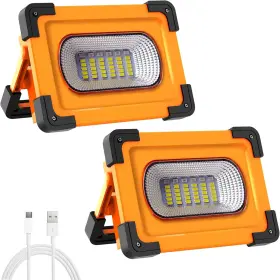 T-sun 705353535215 60w Solar Led Work Lights Rechargeable Portable Usb Flood Light 4 Modes S