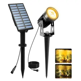 Ip65 T-sunus 661596179688 Solar Landscape Spotlights Garden Spot Light Waterproof 9