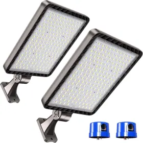 Targetlighting 744759246202 Led Parking Lot Lights 2 Pack 144000lm Total Professional 480w Super Bright Comp