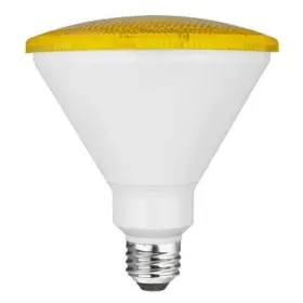 Rlp3814y Tcp 90 Watt Equivalent Led Par38 Yellow Flood Light Bulb Bug Non-dim