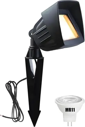 Mk-alflblww01 Technology Co. Limited Led Flood Light Outdoor Low Voltage12v Replaceable 3w Mr11 Bulb Warm White