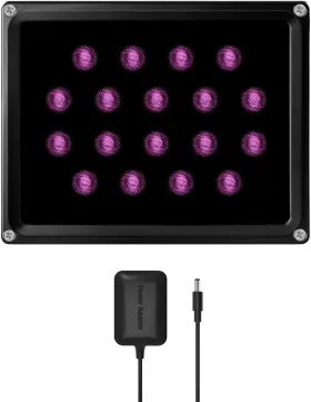 Bi18 Tendelux 445035384313 200ft Long Range Ir Illuminator 90 Led Outdoor Flood Light For Securi