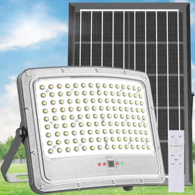 Lf281w Tenkoo Solar Street Flood Lights Outdoor 1000w Parking Lot Dusk