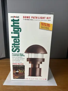 K821br Thomas & Betts And Red Dot Sitelight 7.5 Inch Dome Path Light In Bronze New