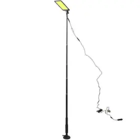Tidoin 774196142805 60 Watt 4500k Integrated Power Yellow Led Area Light Lamp With Telescoping Pole