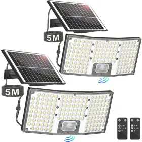 Yc-sw2881-2 Tobusa Solar Outdoor Lights Motion Sensor 292 Led Flood With Remote 4
