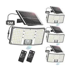 Yc-sw2881-4 Tobusa Solar Flood Lights Outdoor Motion Sensor 3 Mode Led Light With